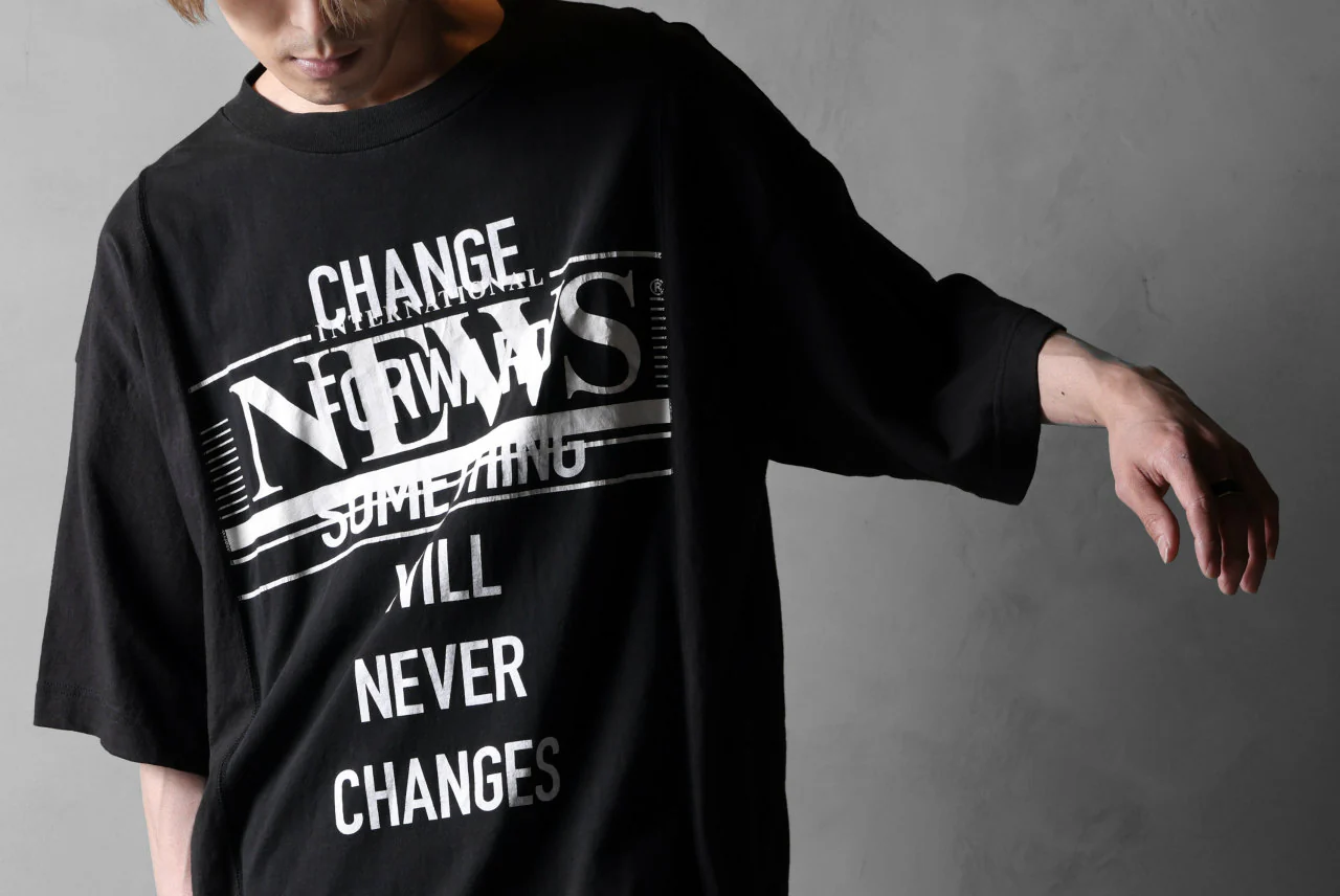 CHANGES VINTAGE REMAKE MULTI PANEL S/S TEE (BLACK #H) - Image 18
