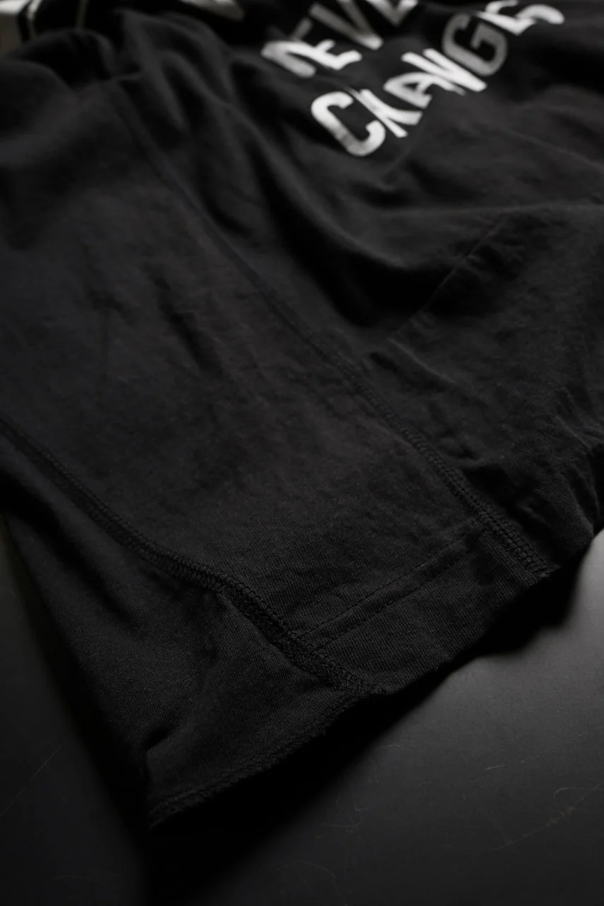 CHANGES VINTAGE REMAKE MULTI PANEL S/S TEE (BLACK #H) - Image 9