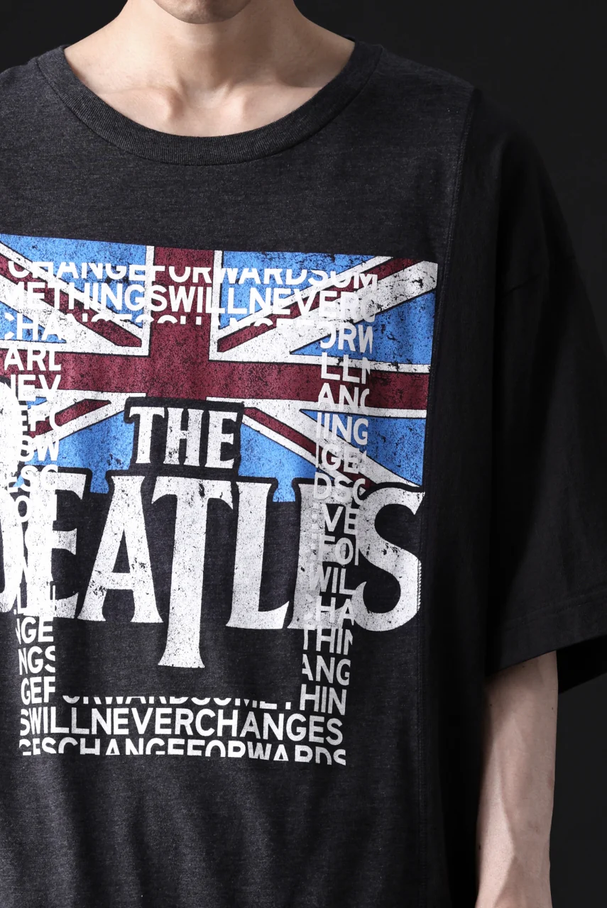 CHANGES VINTAGE REMAKE MULTI PANEL TEE (BLACK #1) - Image 20