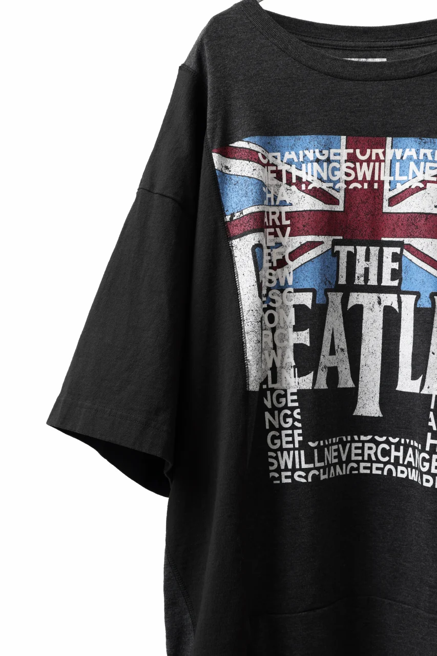 CHANGES VINTAGE REMAKE MULTI PANEL TEE (BLACK #1) - Image 8