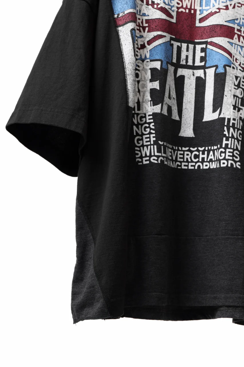 CHANGES VINTAGE REMAKE MULTI PANEL TEE (BLACK #1) - Image 9