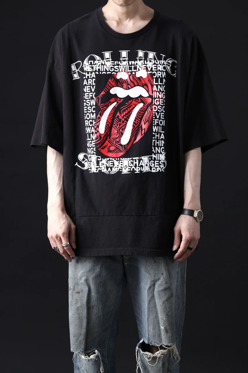 CHANGES VINTAGE REMAKE MULTI PANEL TEE (BLACK #10) - Image 10