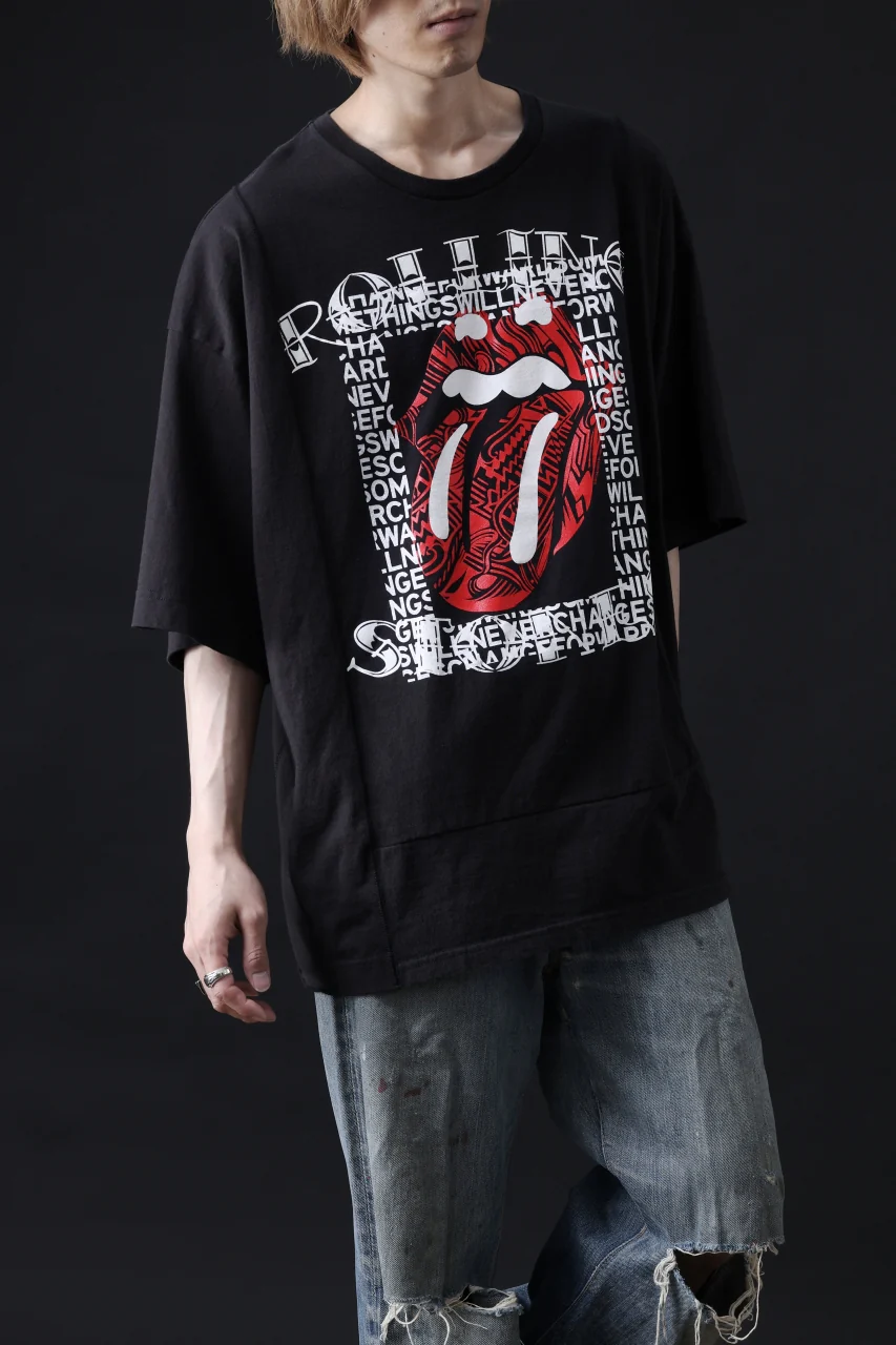 CHANGES VINTAGE REMAKE MULTI PANEL TEE (BLACK #10) - Image 12