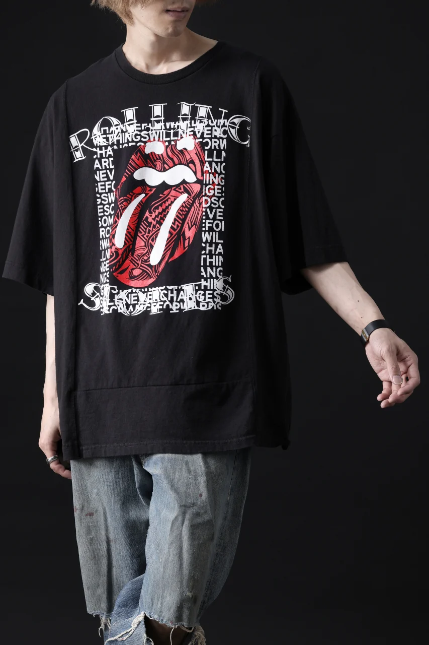 CHANGES VINTAGE REMAKE MULTI PANEL TEE (BLACK #10) - Image 13