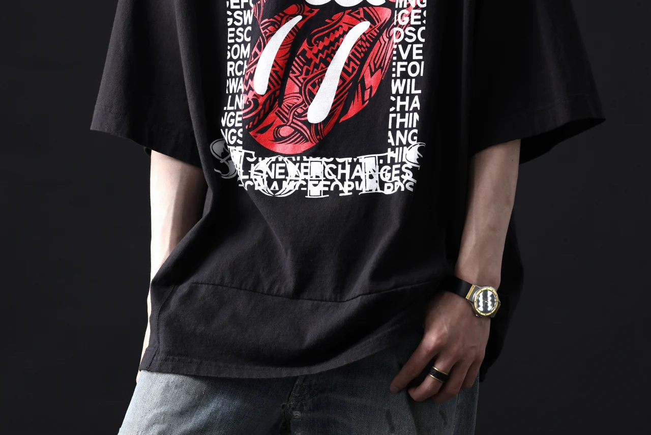 CHANGES VINTAGE REMAKE MULTI PANEL TEE (BLACK #10) - Image 18