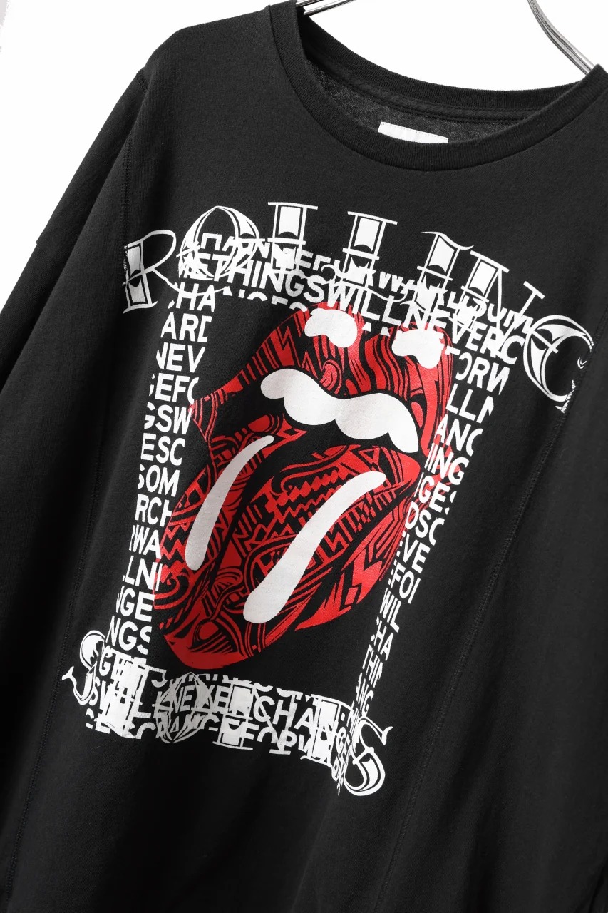 CHANGES VINTAGE REMAKE MULTI PANEL TEE (BLACK #10) - Image 7