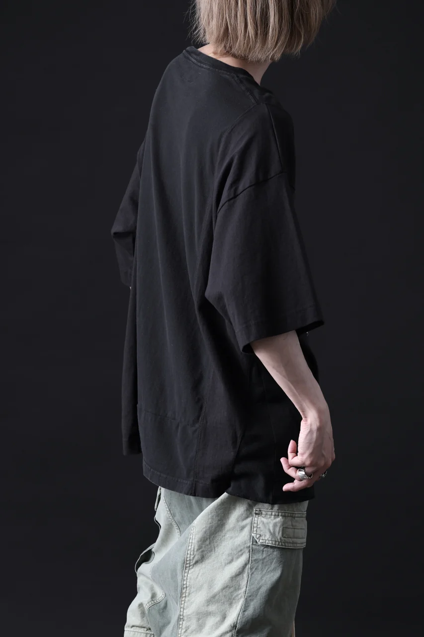 CHANGES VINTAGE REMAKE MULTI PANEL TEE (BLACK #11) - Image 4