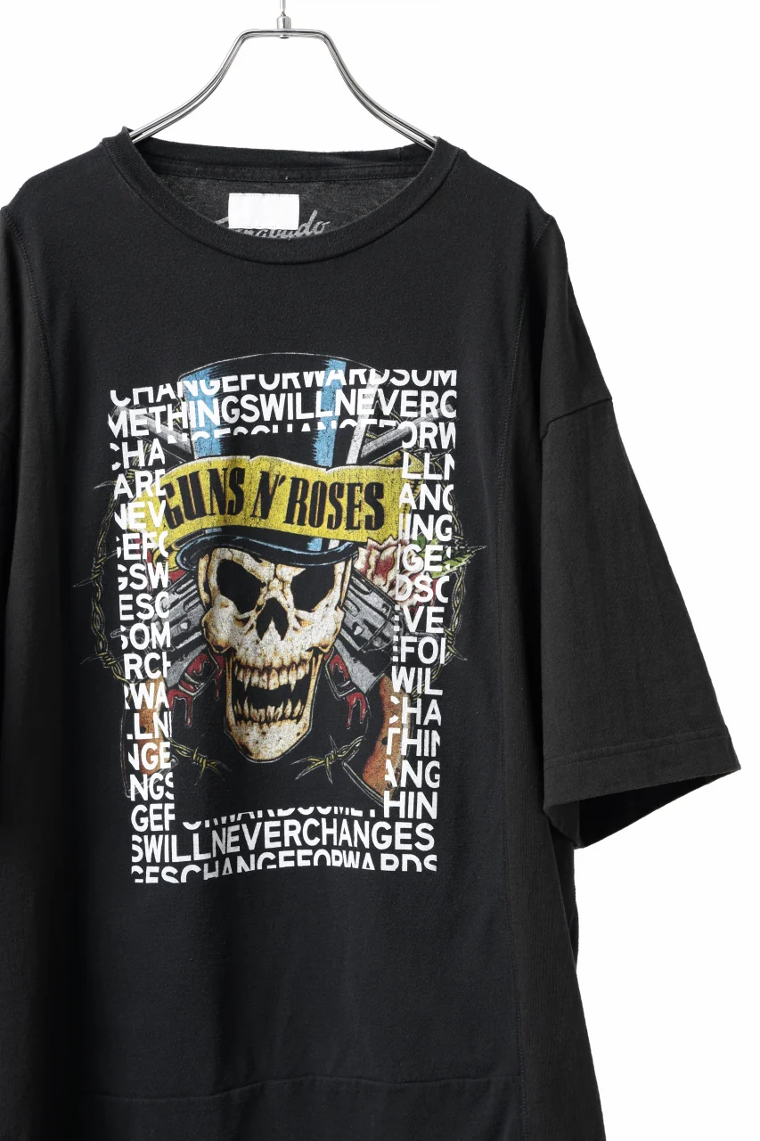 CHANGES VINTAGE REMAKE MULTI PANEL TEE (BLACK #11) - Image 7