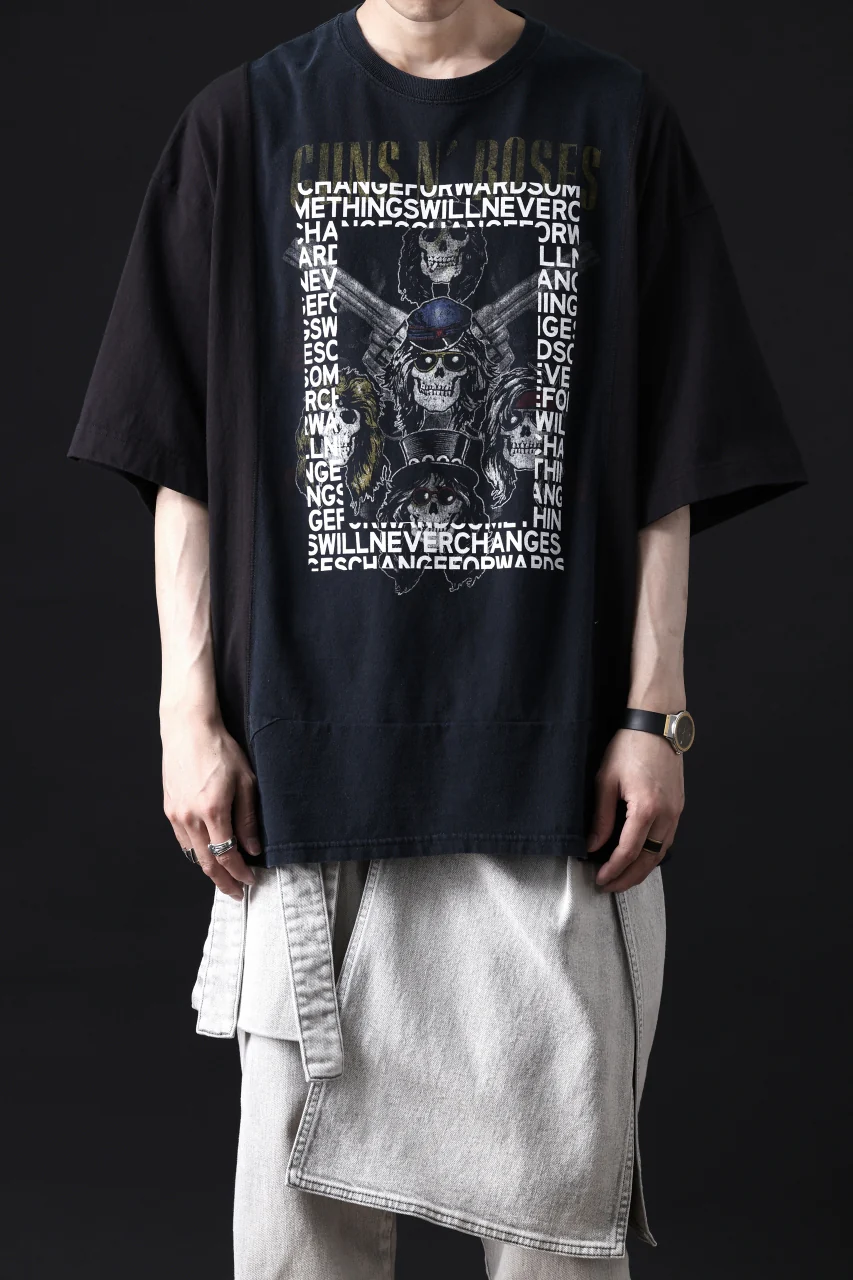 CHANGES VINTAGE REMAKE MULTI PANEL TEE (BLACK #12) - Image 11