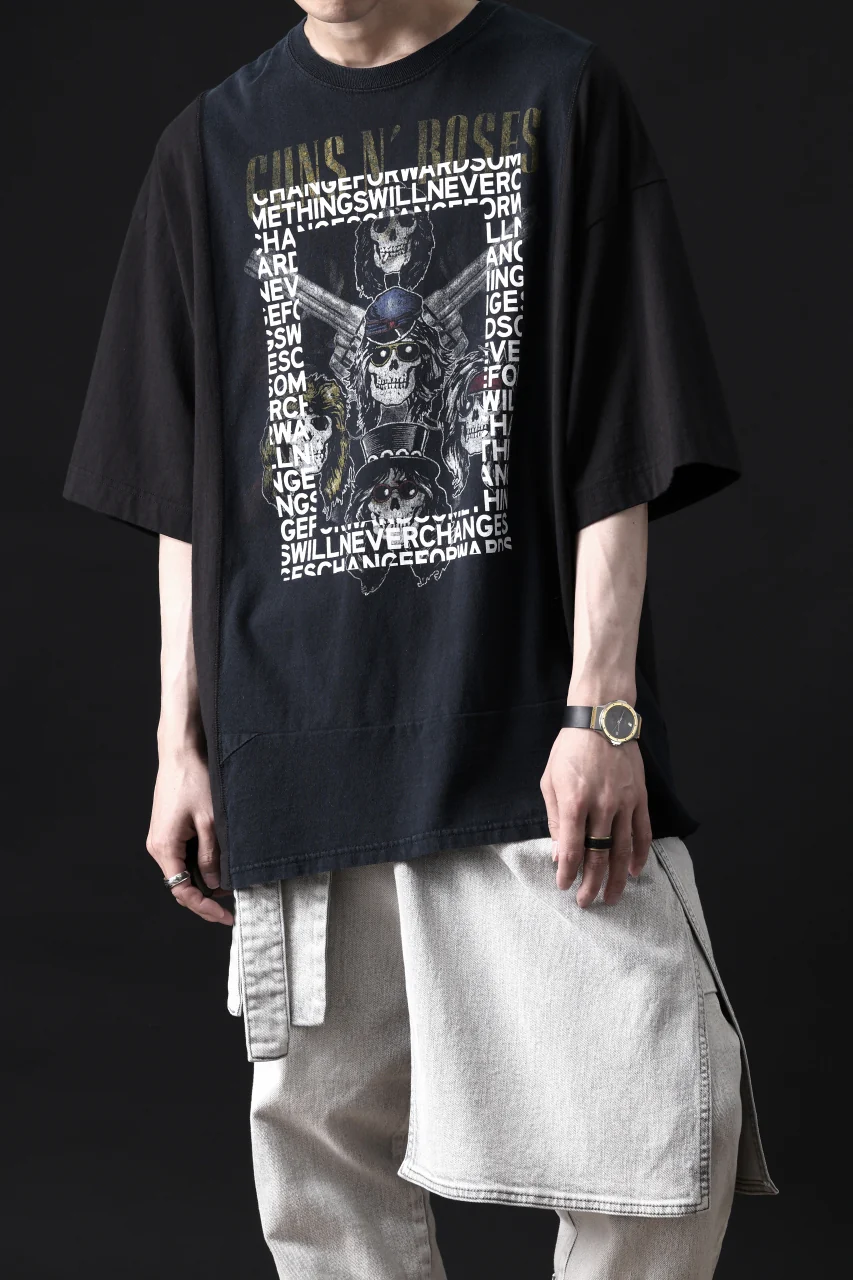CHANGES VINTAGE REMAKE MULTI PANEL TEE (BLACK #12) - Image 12