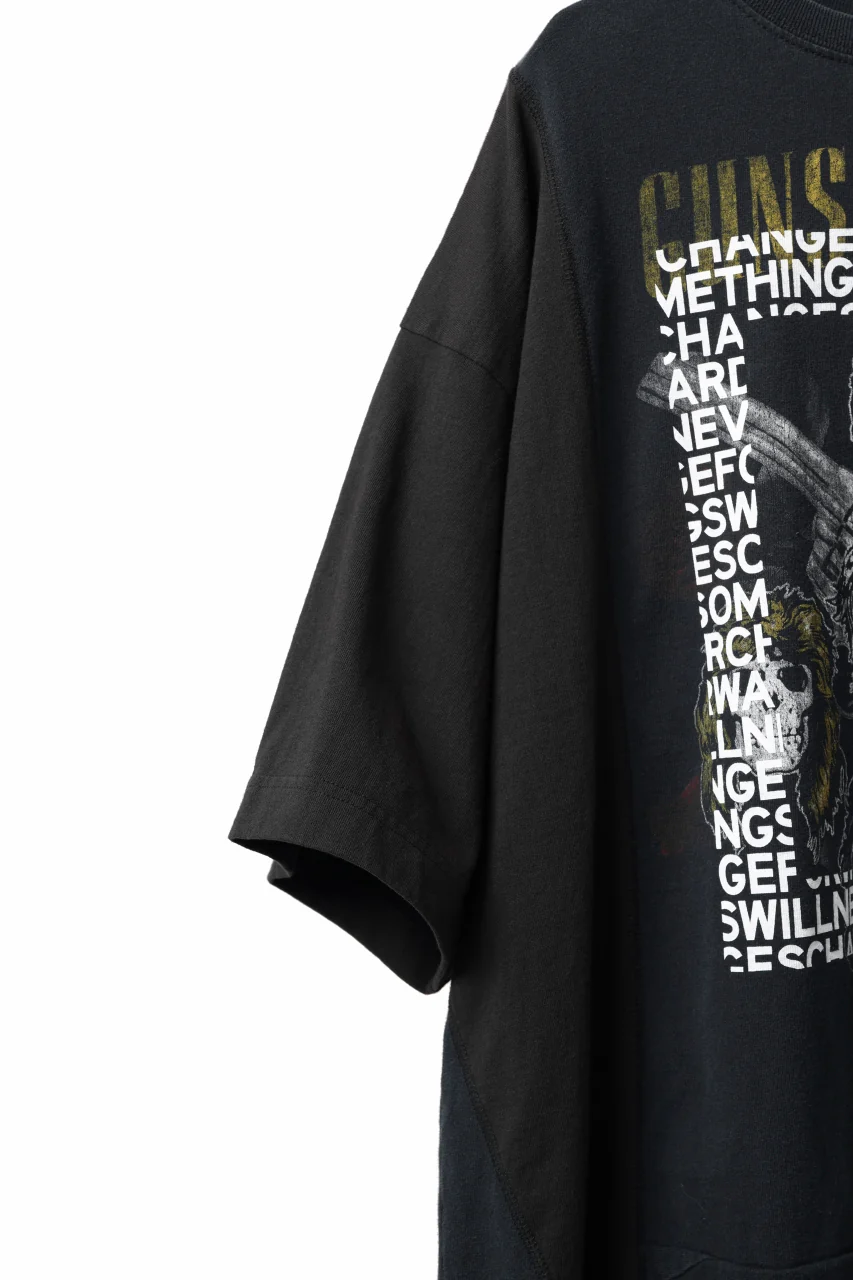 CHANGES VINTAGE REMAKE MULTI PANEL TEE (BLACK #12) - Image 4