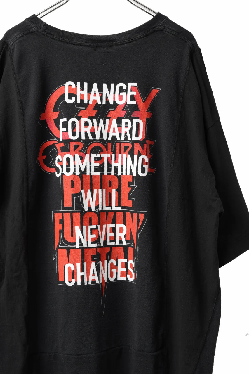 CHANGES VINTAGE REMAKE MULTI PANEL TEE (BLACK #15) - Image 10