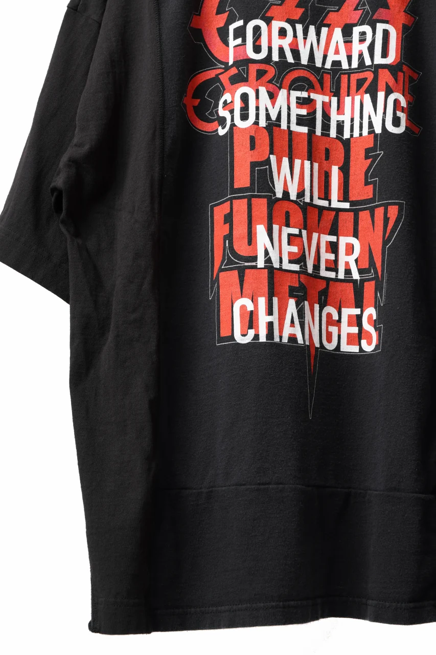 CHANGES VINTAGE REMAKE MULTI PANEL TEE (BLACK #15) - Image 11