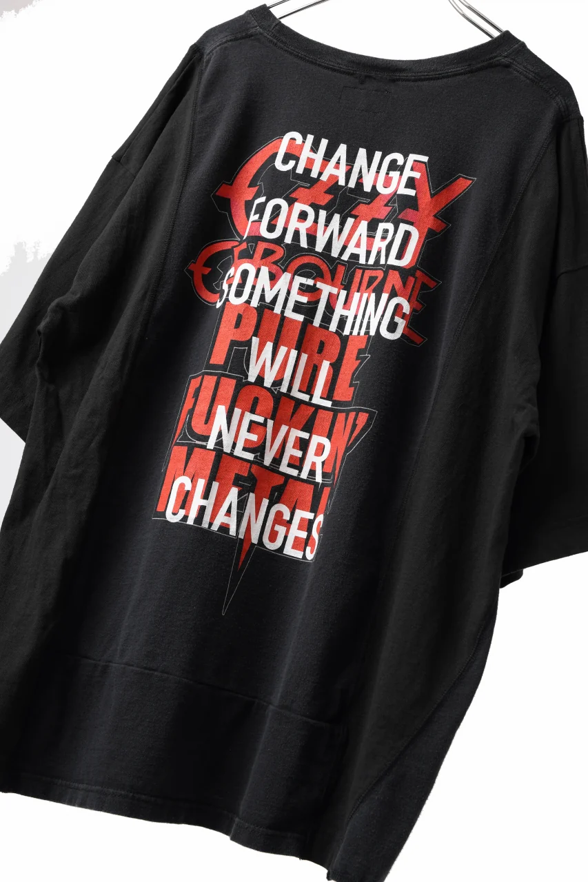 CHANGES VINTAGE REMAKE MULTI PANEL TEE (BLACK #15) - Image 12