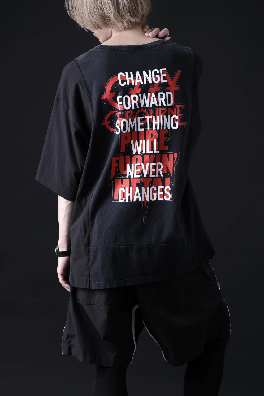 CHANGES VINTAGE REMAKE MULTI PANEL TEE (BLACK #15) - Image 14