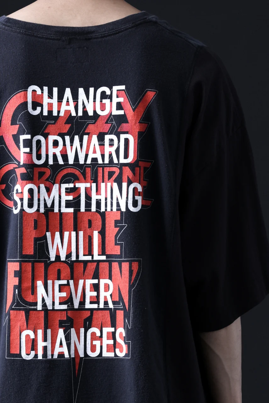 CHANGES VINTAGE REMAKE MULTI PANEL TEE (BLACK #15) - Image 16