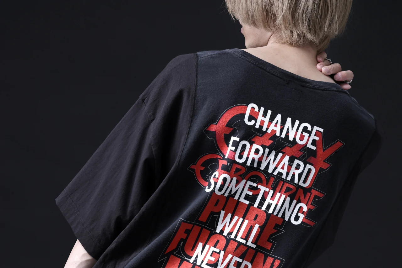 CHANGES VINTAGE REMAKE MULTI PANEL TEE (BLACK #15) - Image 19
