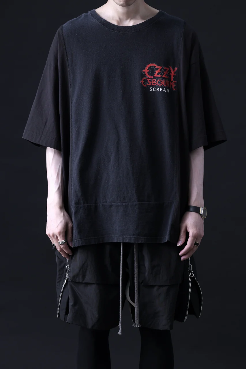 CHANGES VINTAGE REMAKE MULTI PANEL TEE (BLACK #15) - Image 2