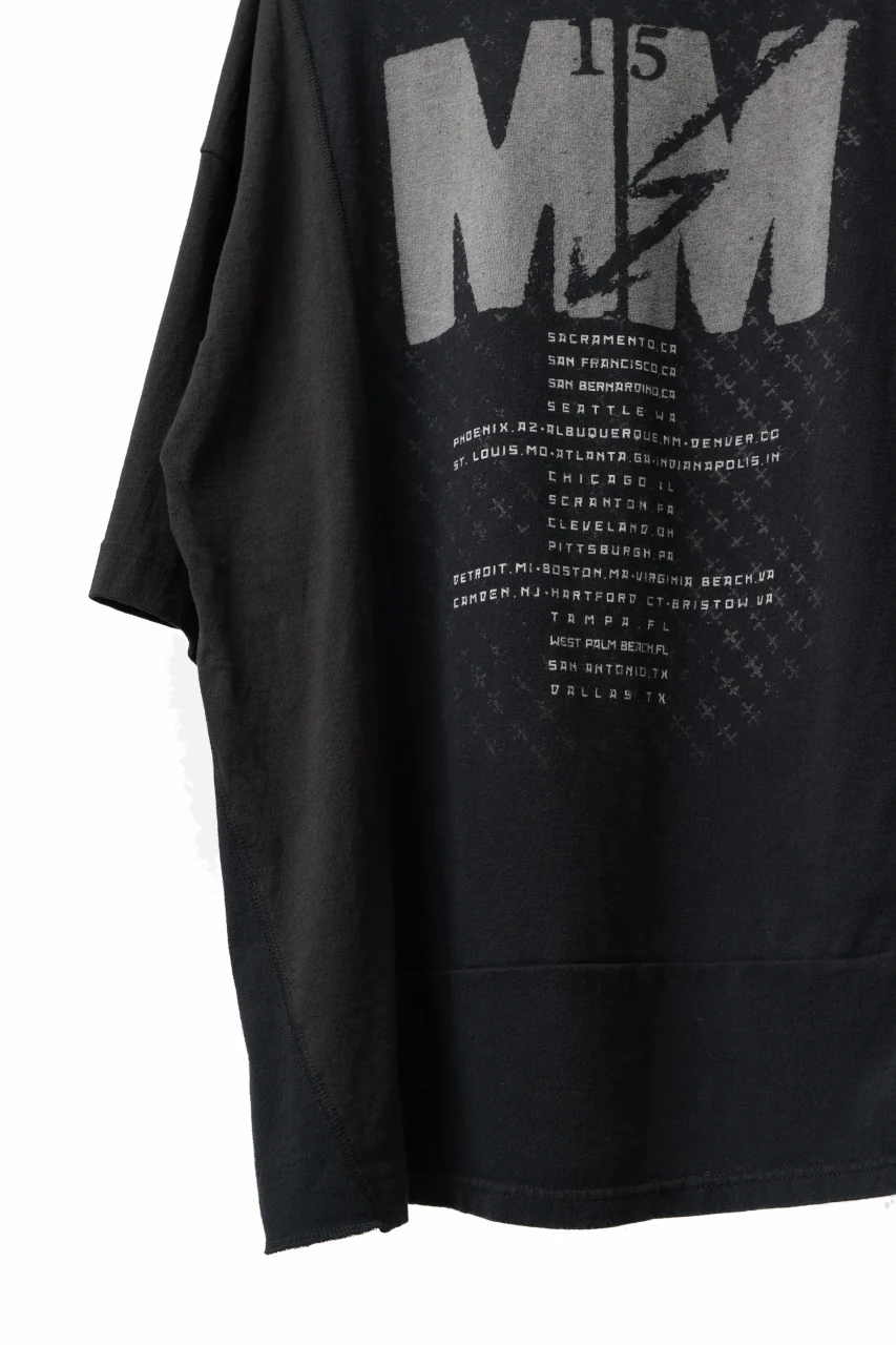 CHANGES VINTAGE REMAKE MULTI PANEL TEE (BLACK #16) - Image 14