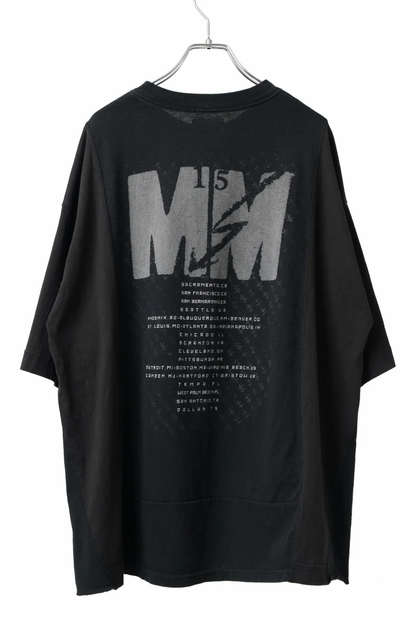 CHANGES VINTAGE REMAKE MULTI PANEL TEE (BLACK #16) - Image 5