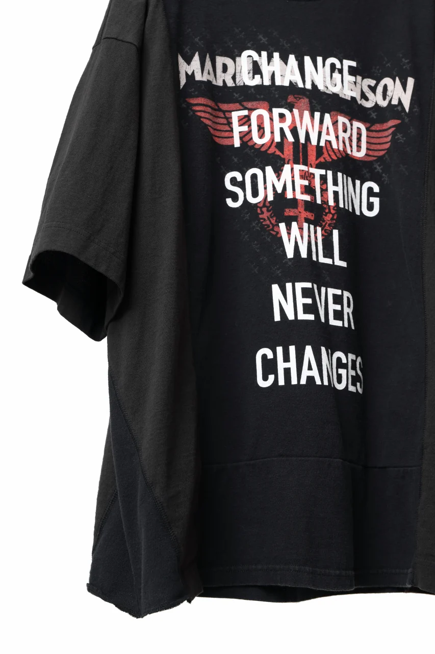 CHANGES VINTAGE REMAKE MULTI PANEL TEE (BLACK #16) - Image 7