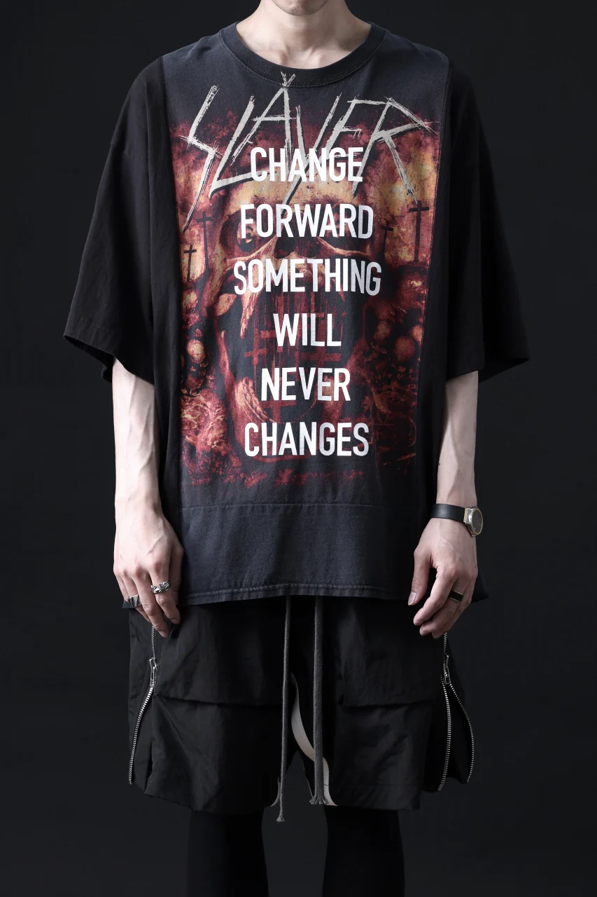 CHANGES VINTAGE REMAKE MULTI PANEL S-TEE (BLACK #17) - Image 3