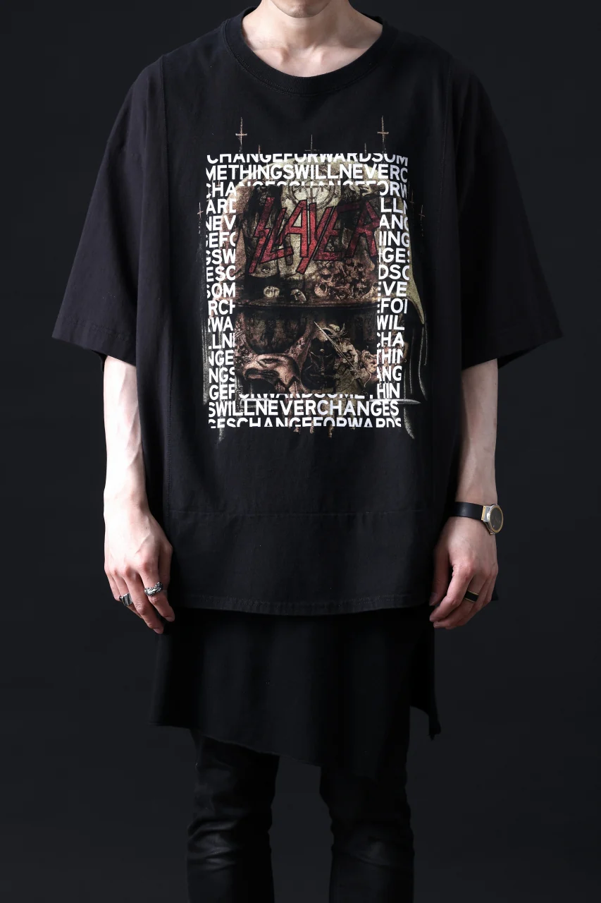 CHANGES VINTAGE REMAKE MULTI PANEL TEE (BLACK #18) - Image 13