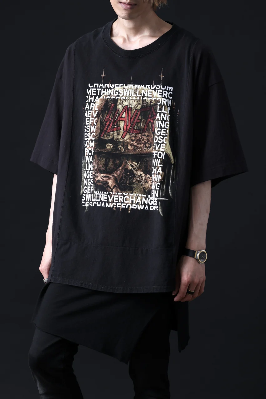 CHANGES VINTAGE REMAKE MULTI PANEL TEE (BLACK #18) - Image 14