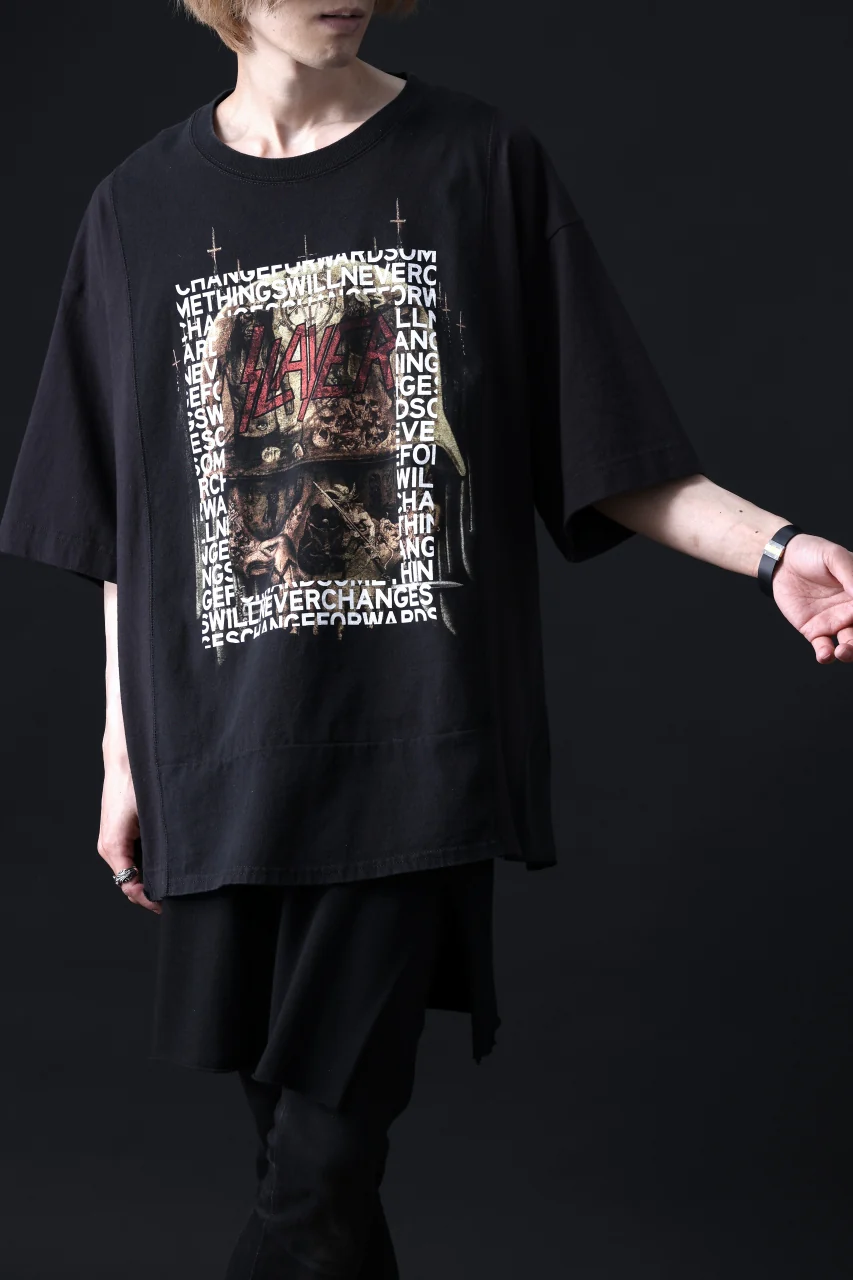 CHANGES VINTAGE REMAKE MULTI PANEL TEE (BLACK #18) - Image 16