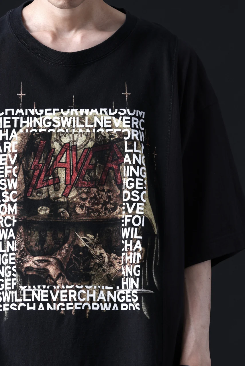 CHANGES VINTAGE REMAKE MULTI PANEL TEE (BLACK #18) - Image 19