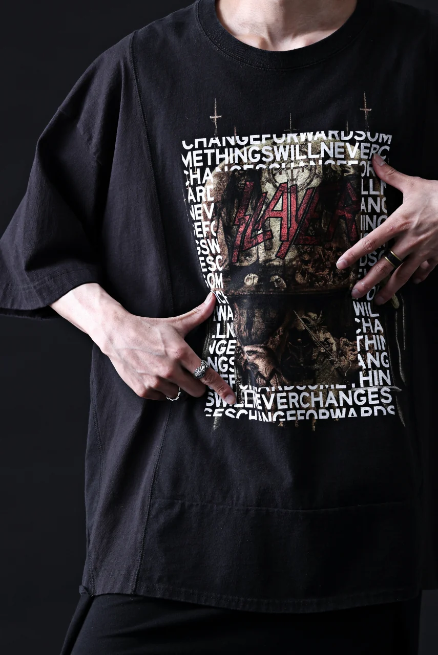 CHANGES VINTAGE REMAKE MULTI PANEL TEE (BLACK #18) - Image 20