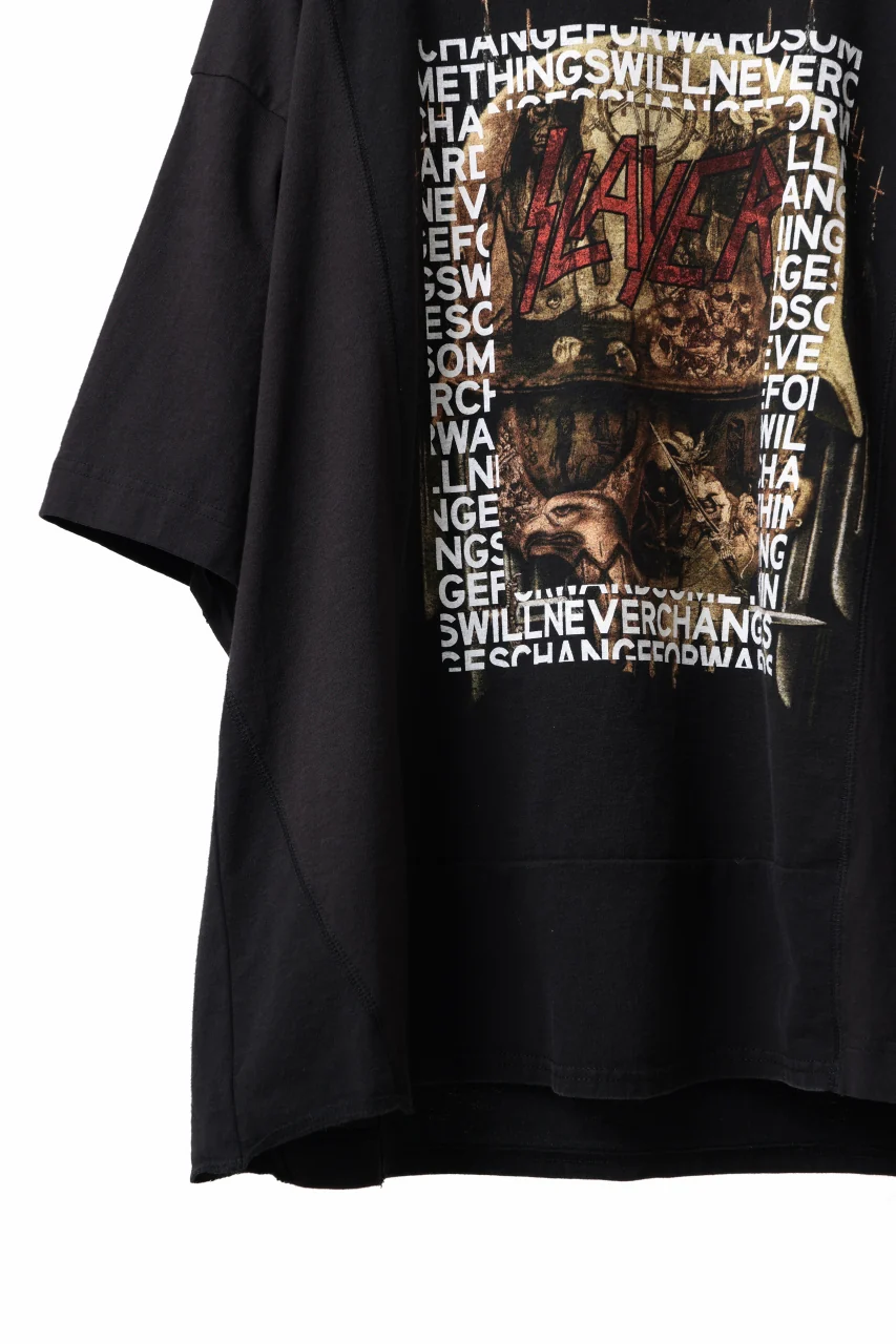 CHANGES VINTAGE REMAKE MULTI PANEL TEE (BLACK #18) - Image 5