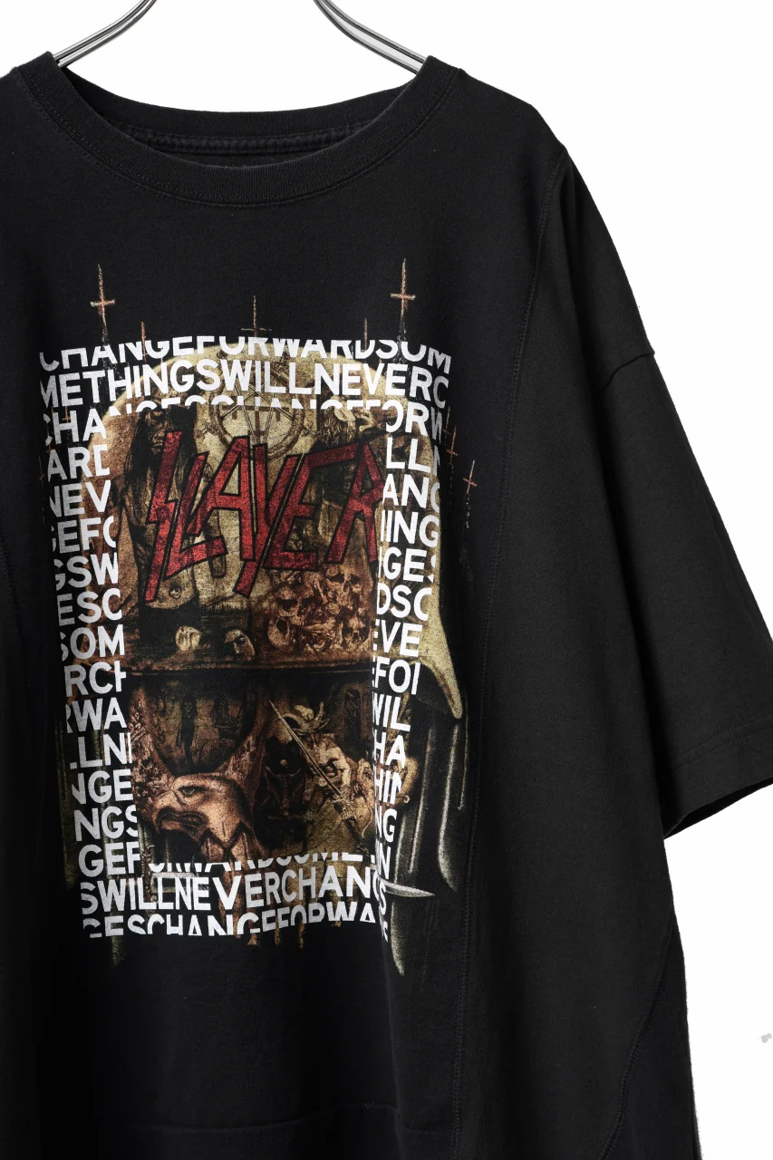 CHANGES VINTAGE REMAKE MULTI PANEL TEE (BLACK #18) - Image 7