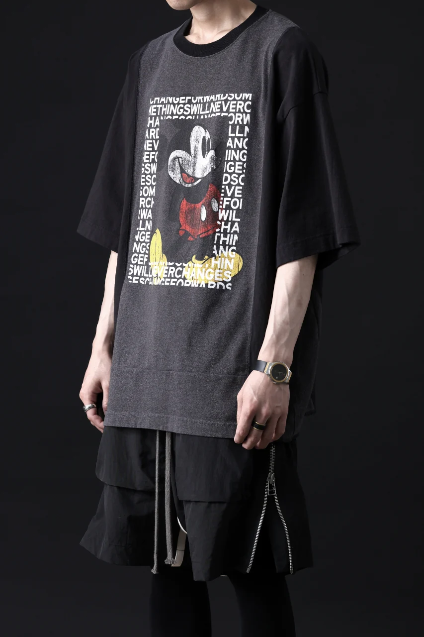 CHANGES VINTAGE REMAKE MULTI PANEL TEE (BLACK #19) - Image 11