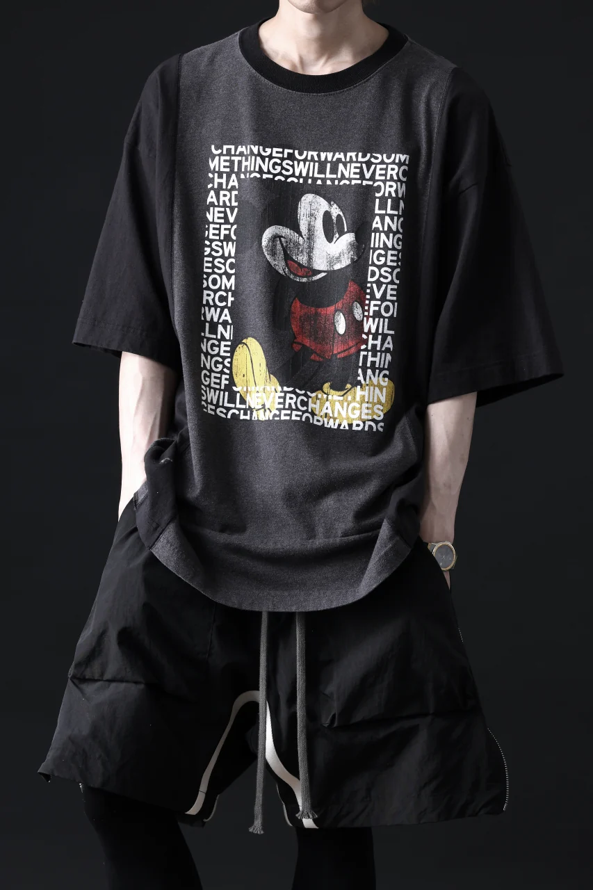 CHANGES VINTAGE REMAKE MULTI PANEL TEE (BLACK #19) - Image 12