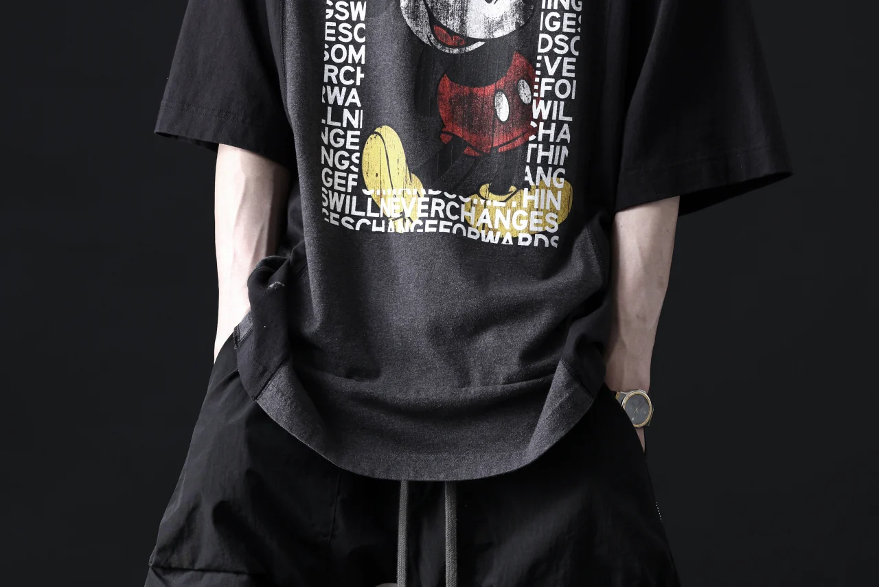 CHANGES VINTAGE REMAKE MULTI PANEL TEE (BLACK #19) - Image 18