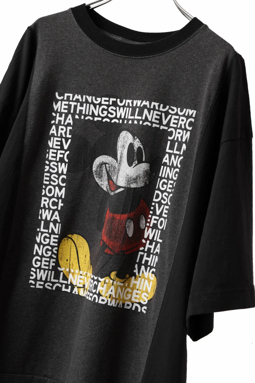 CHANGES VINTAGE REMAKE MULTI PANEL TEE (BLACK #19) - Image 5