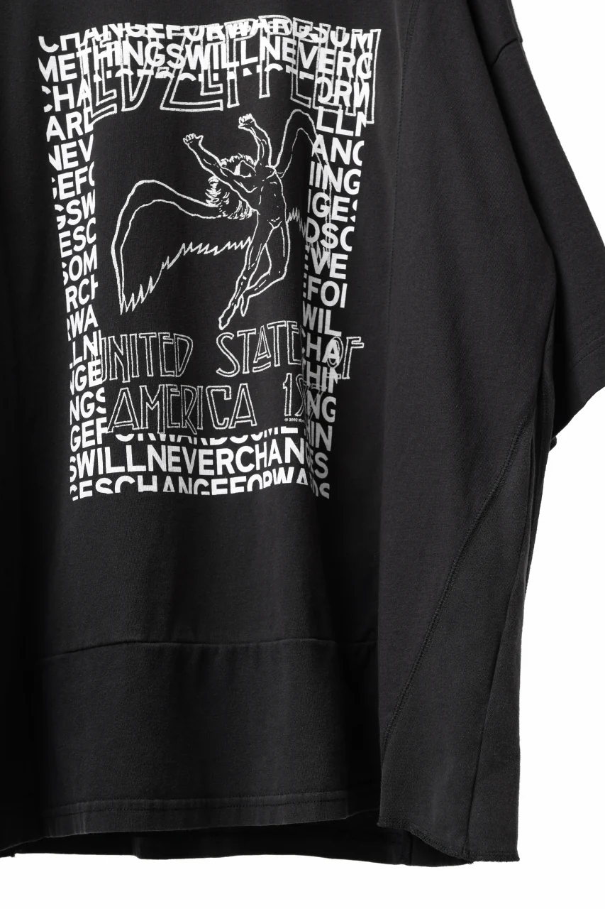CHANGES VINTAGE REMAKE MULTI PANEL TEE (BLACK #3) - Image 10