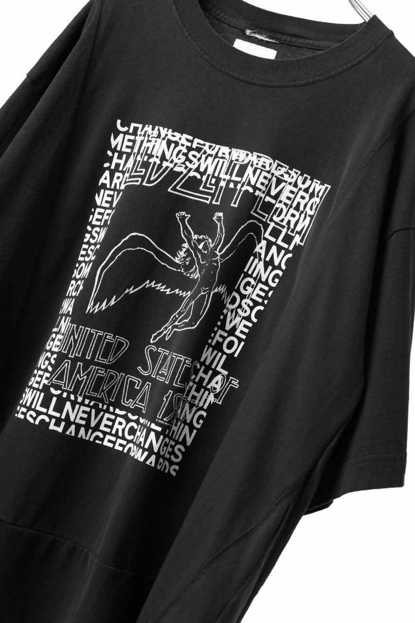CHANGES VINTAGE REMAKE MULTI PANEL TEE (BLACK #3) - Image 11