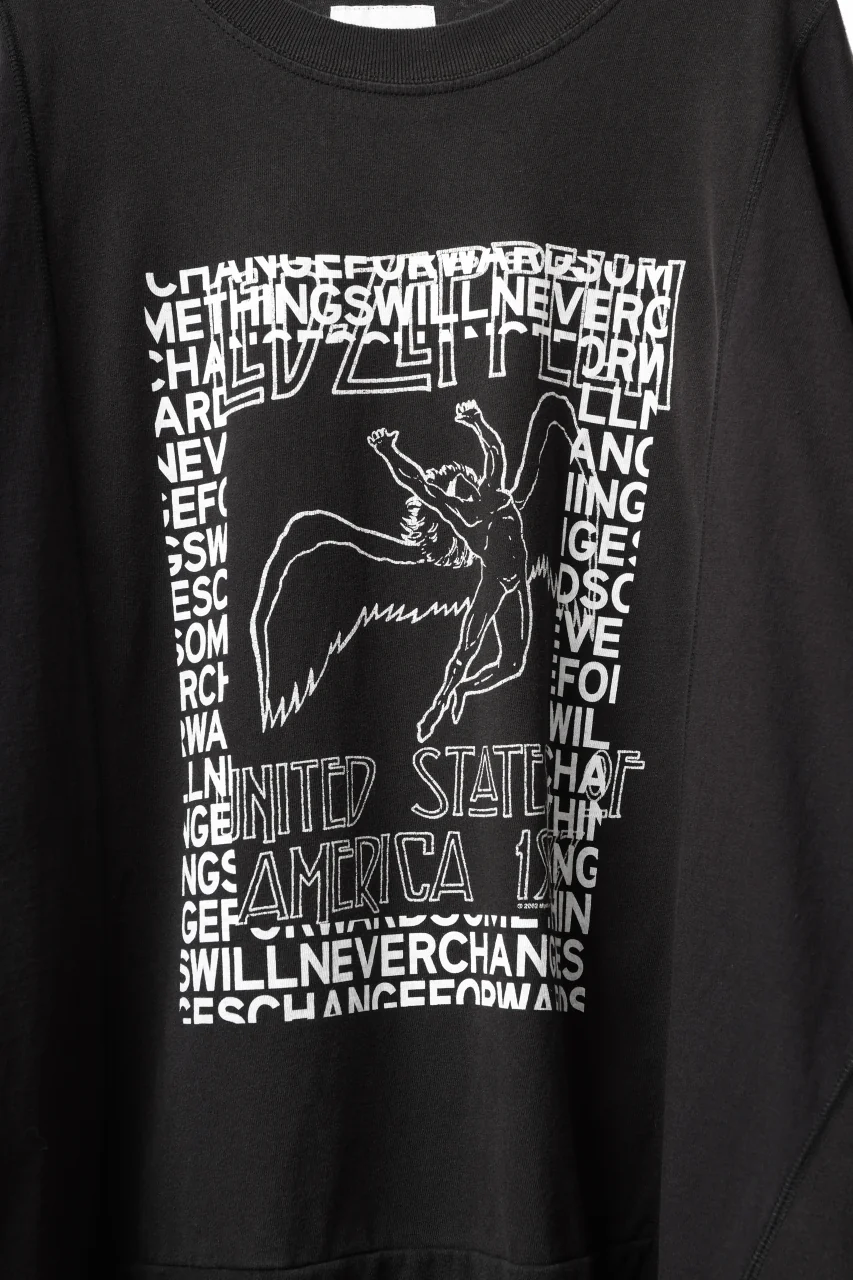 CHANGES VINTAGE REMAKE MULTI PANEL TEE (BLACK #3) - Image 12