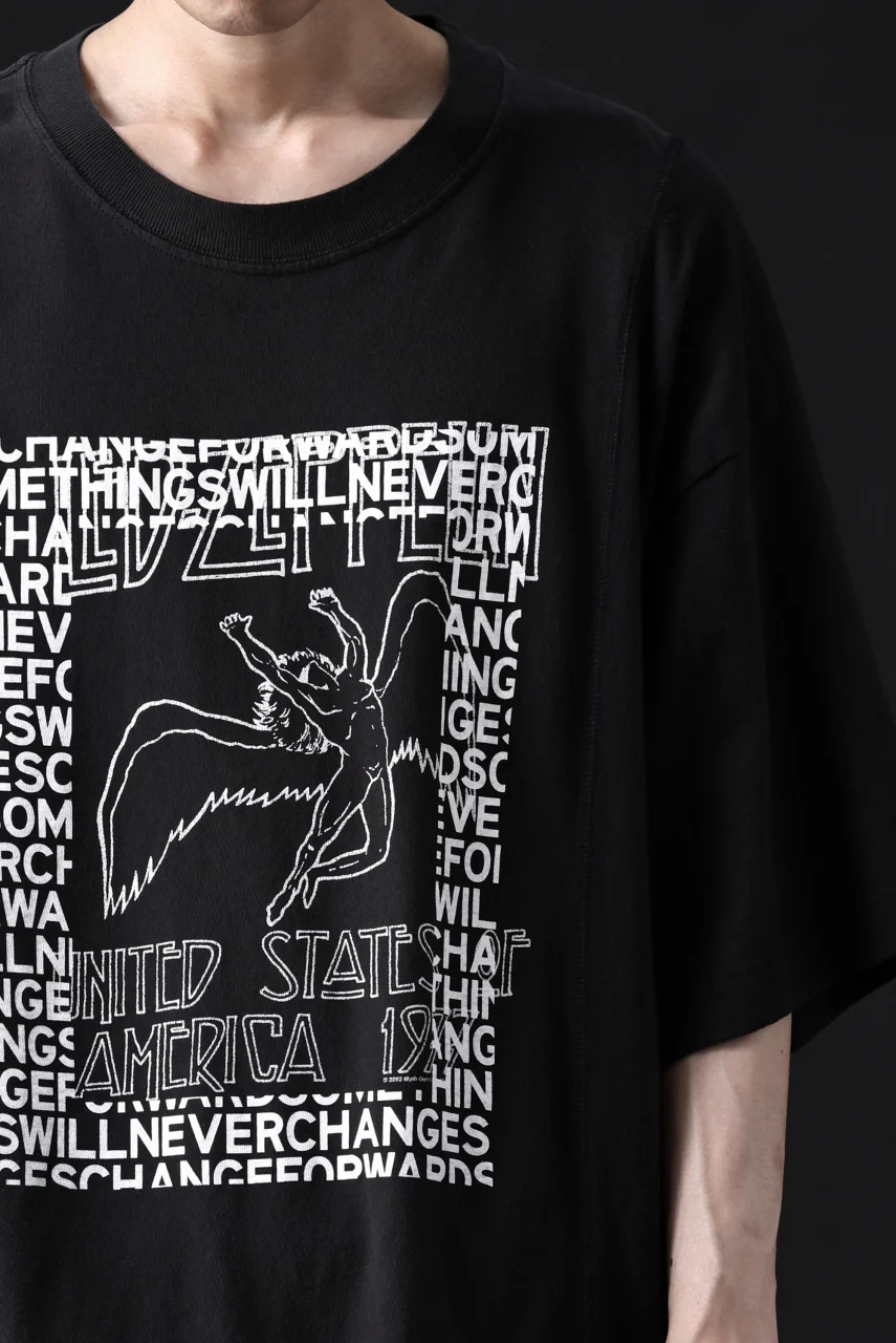 CHANGES VINTAGE REMAKE MULTI PANEL TEE (BLACK #3) - Image 19