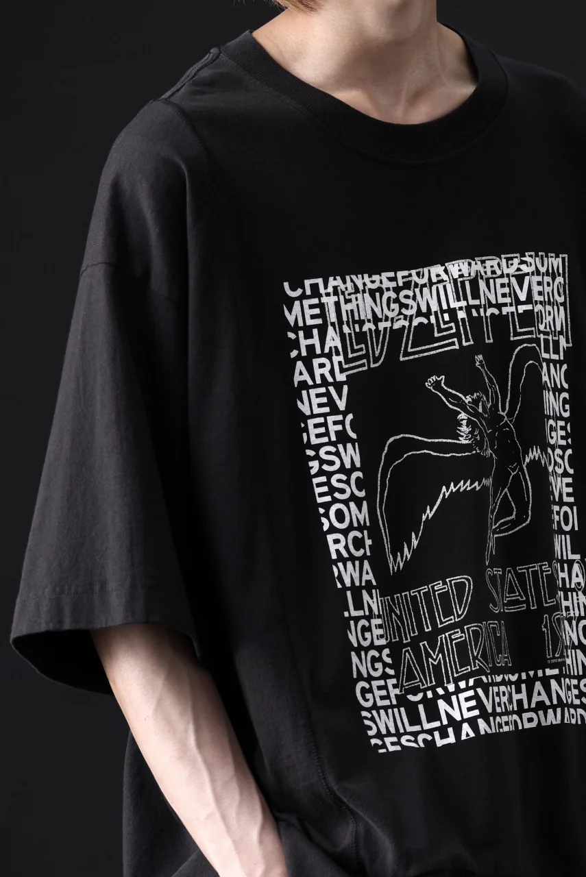 CHANGES VINTAGE REMAKE MULTI PANEL TEE (BLACK #3) - Image 20