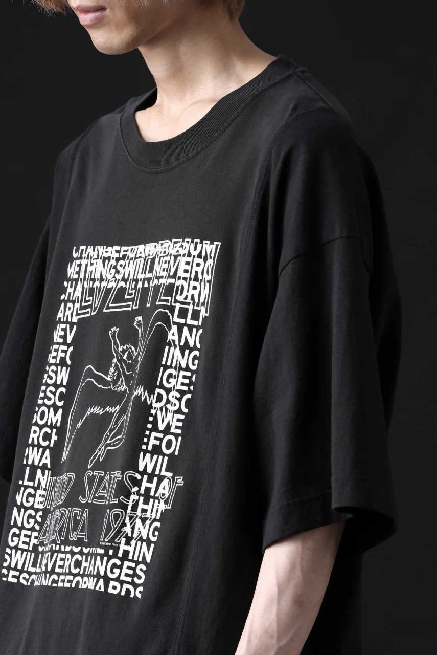 CHANGES VINTAGE REMAKE MULTI PANEL TEE (BLACK #3) - Image 21