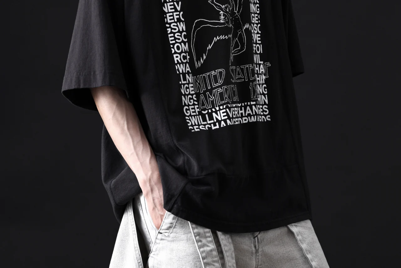 CHANGES VINTAGE REMAKE MULTI PANEL TEE (BLACK #3) - Image 22
