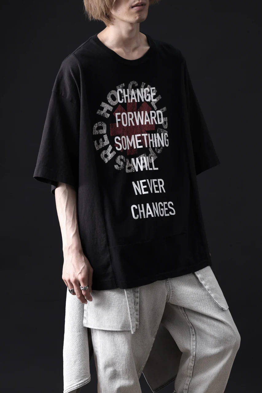 CHANGES VINTAGE REMAKE MULTI PANEL TEE (BLACK #4) - Image 11
