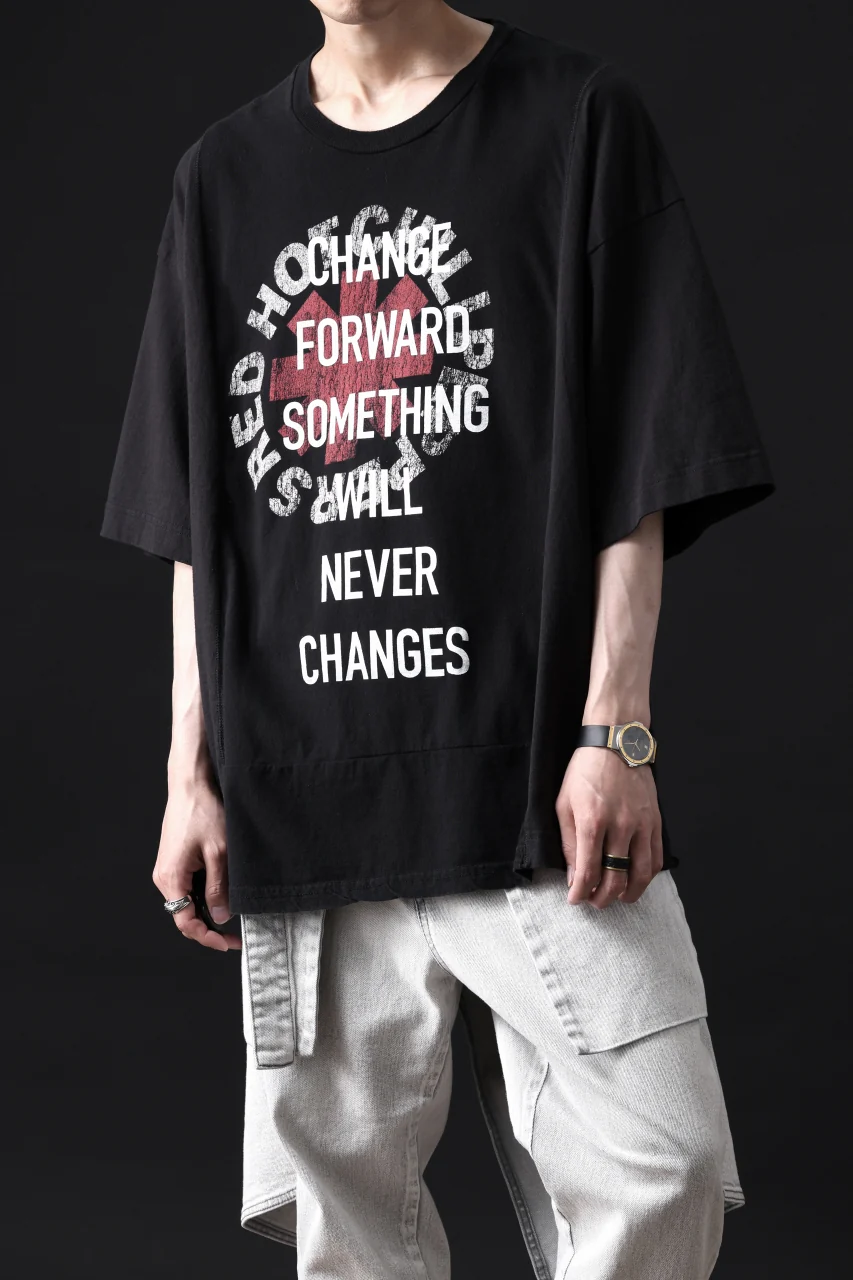 CHANGES VINTAGE REMAKE MULTI PANEL TEE (BLACK #4) - Image 12