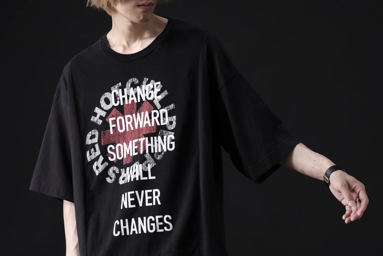 CHANGES VINTAGE REMAKE MULTI PANEL TEE (BLACK #4) - Image 17
