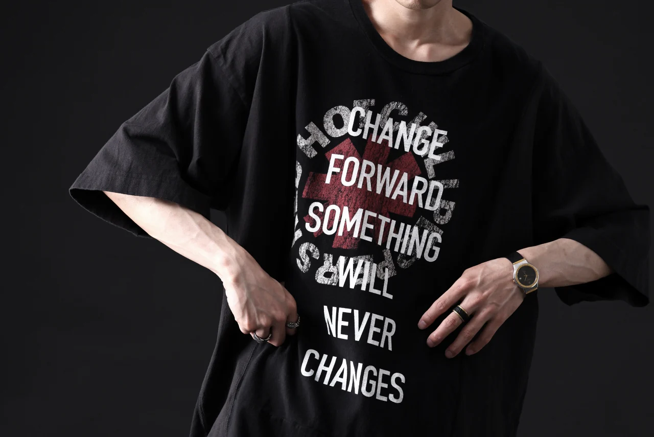 CHANGES VINTAGE REMAKE MULTI PANEL TEE (BLACK #4) - Image 18