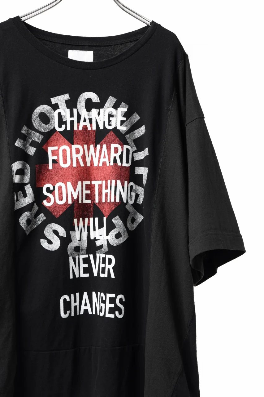 CHANGES VINTAGE REMAKE MULTI PANEL TEE (BLACK #5) - Image 10