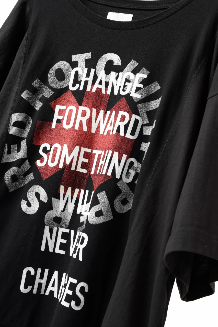 CHANGES VINTAGE REMAKE MULTI PANEL TEE (BLACK #5) - Image 13